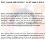 HOW TO EARN EXTRA MONEY WE ALL HAVE TO KNOW.jpg